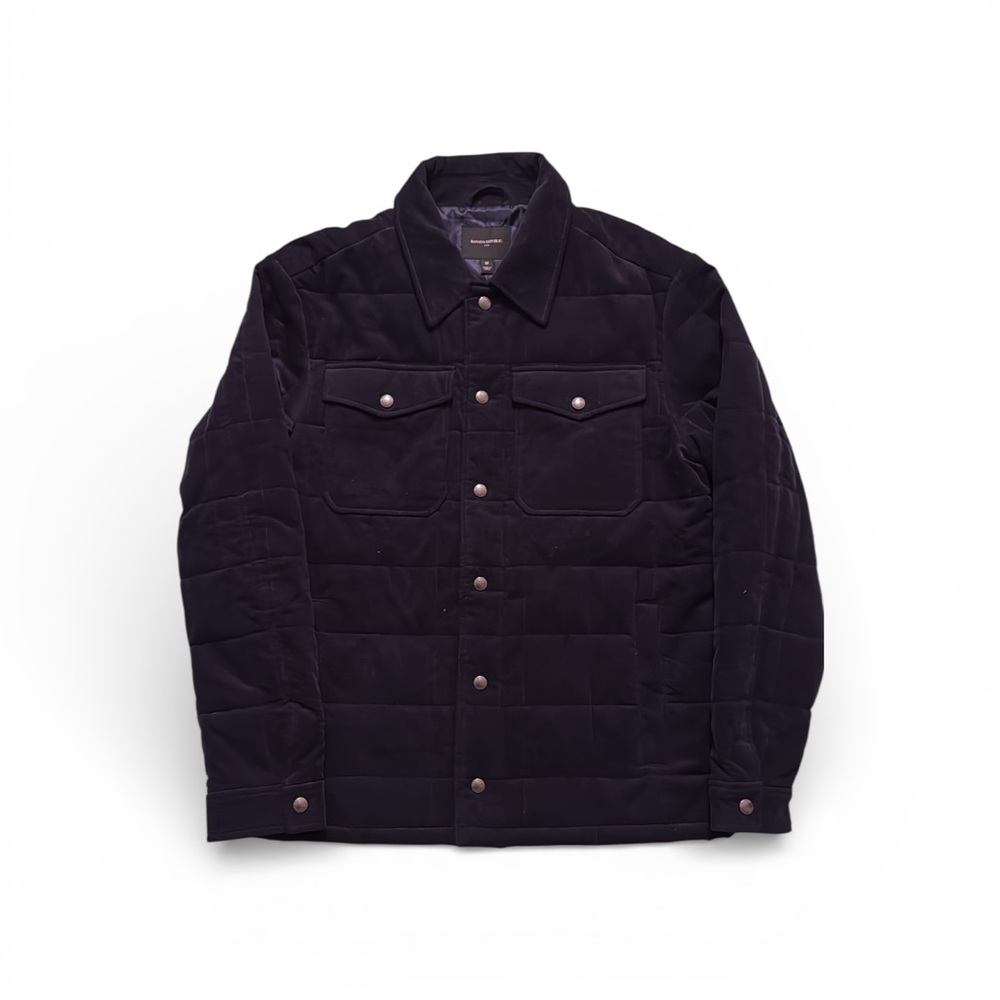 Banana Republic Men's Navy Shirt Jacket